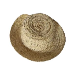 Kimo Handmade Palm Leaf Sun Hat | Natural Woven Wide Brim Hat | Eco Friendly Summer Hat for kids